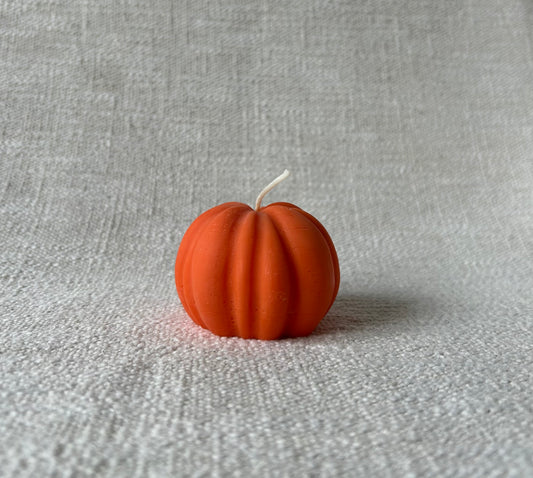 BOUGIE CITROUILLE - ORANGE