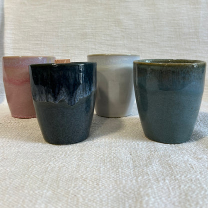 BOUGIE COCOON BLEUE VIEILLIE