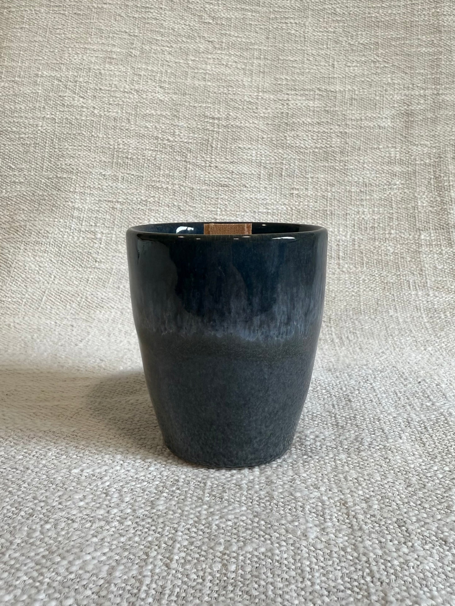 BOUGIE COCOON BLEUE FONCÉE