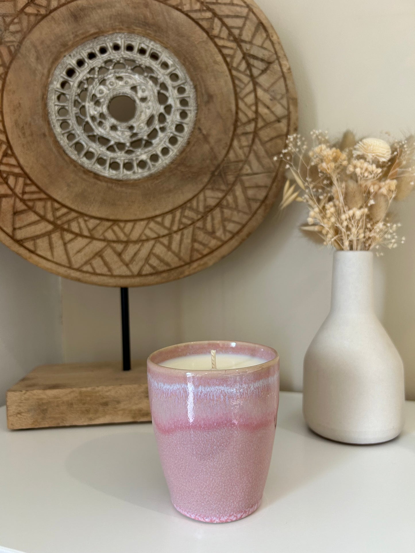 BOUGIE COCOON ROSE