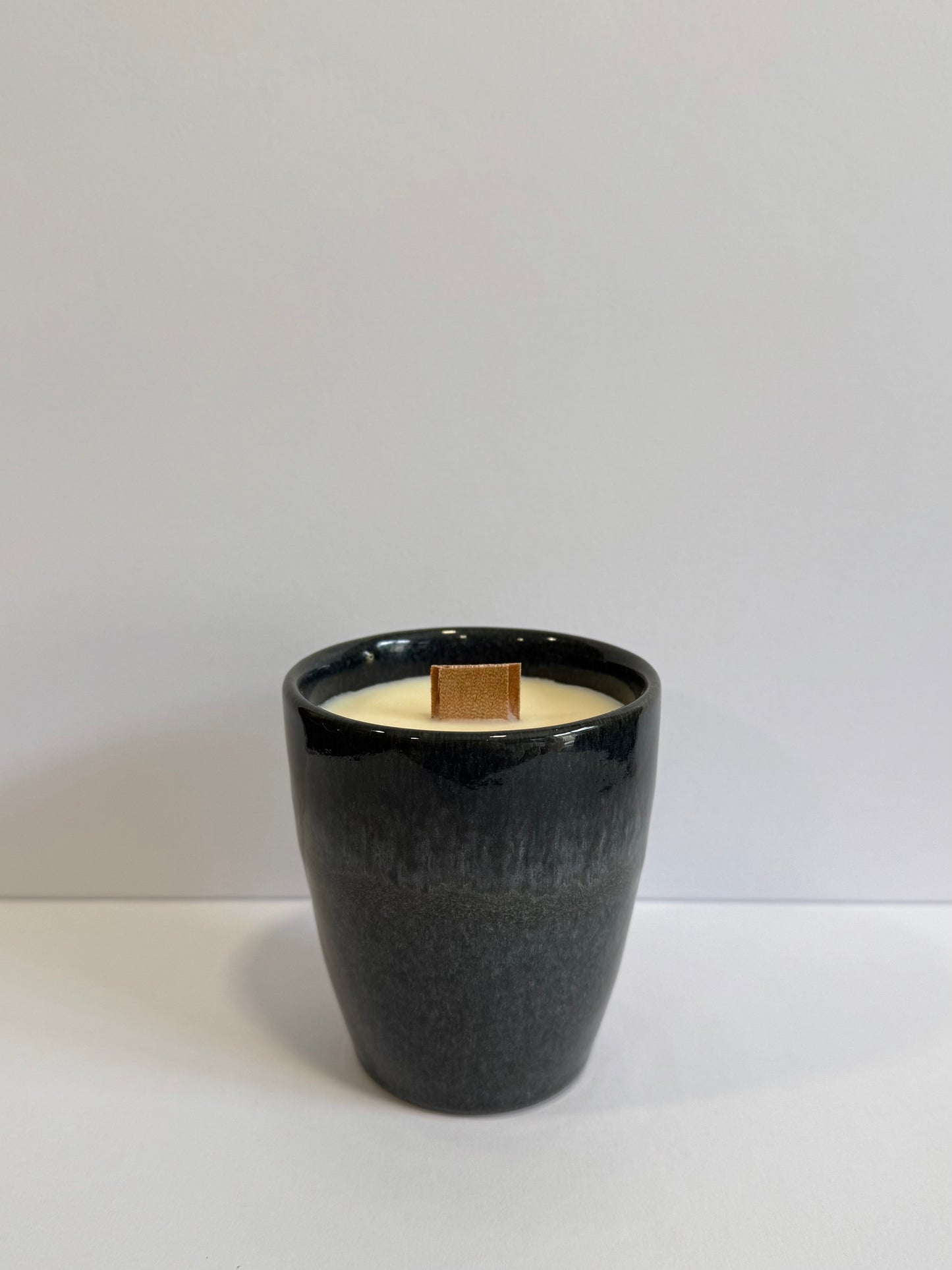 BOUGIE COCOON BLEUE FONCÉE