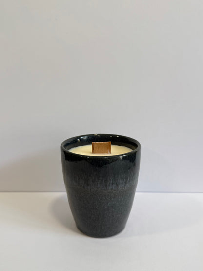 BOUGIE COCOON BLEUE FONCÉE