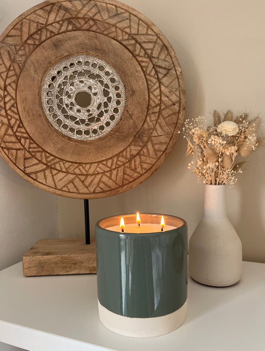 BOUGIE PANTONE - KAKI