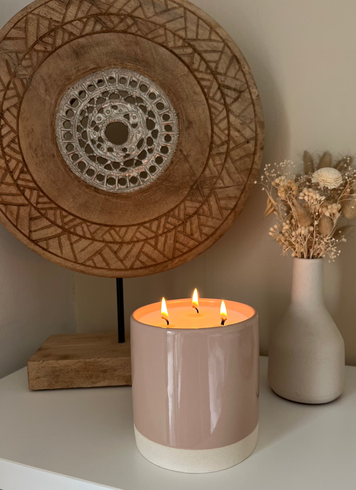 BOUGIE PANTONE - ROSE