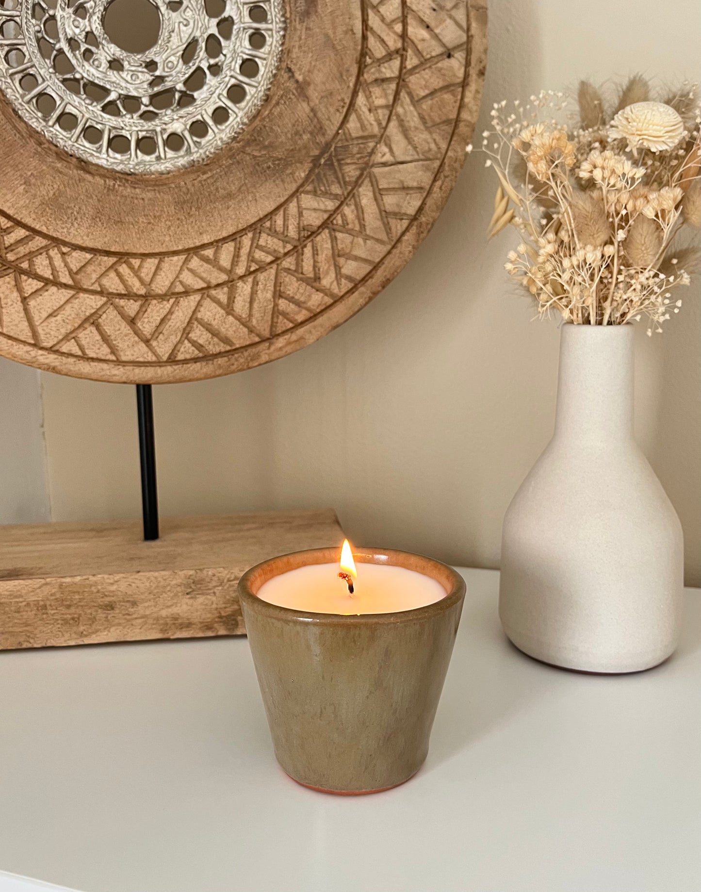 BOUGIE SPRING - MARRON