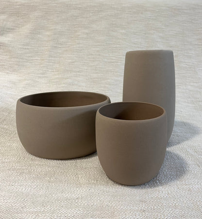 VASE TAUPE