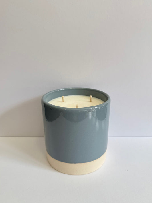 BOUGIE PANTONE - BLEU GRIS